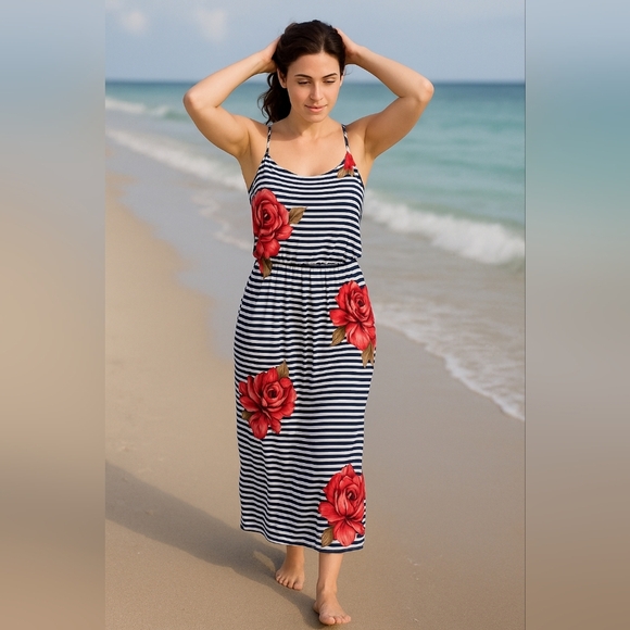 Enfocus Studio Navy Dress - Picture 6 of 6